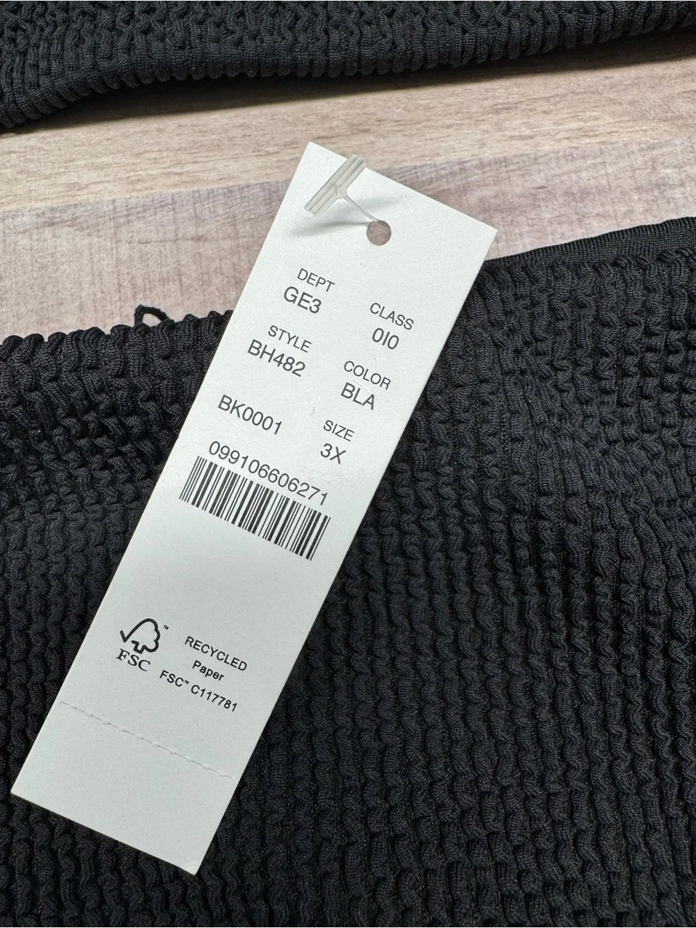 J. Crew Textured Scrunchie Knotted Bikini Top & High Rise Bottom Size 3X